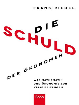 cover image of Die Schuld der Ökonomen